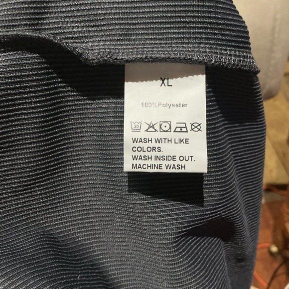 “Nope. Not Today.” Corduroy-Texture Graphic Sweatshirt Charcoal Gray – XL – New - Picture 5 of 5